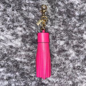 Coach Tassel Bag Charm
